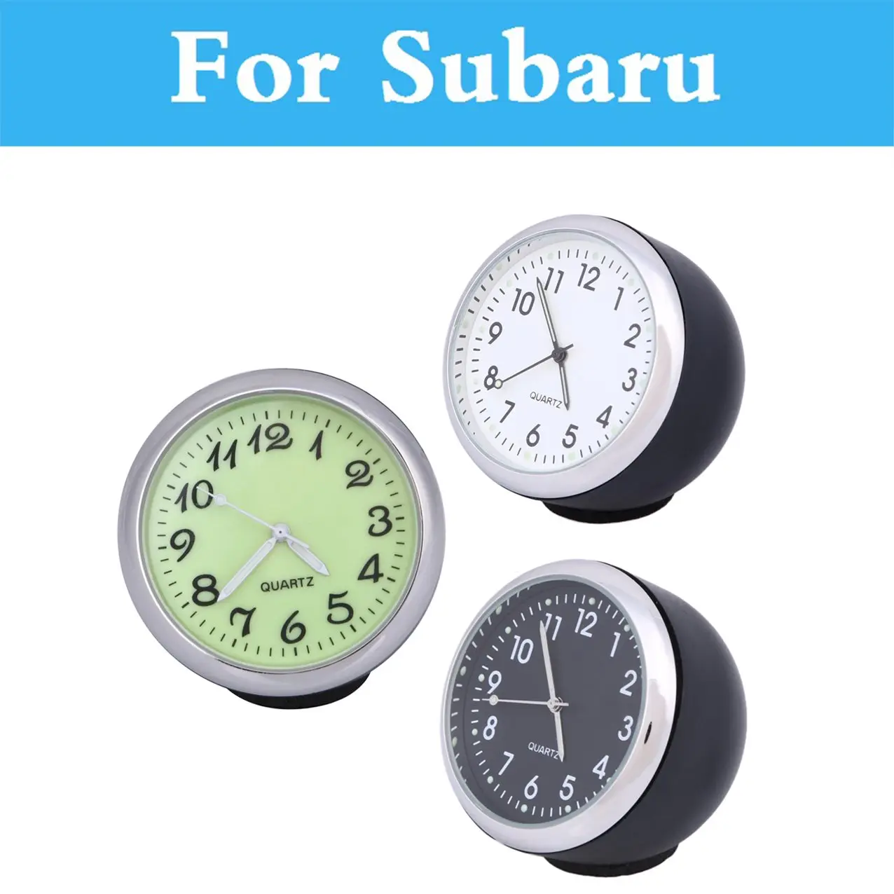Автомеханика кварцевые часы мини цифровой указатель для Subaru R1 R2 Trezia Tribeca Wrx Sti Xv