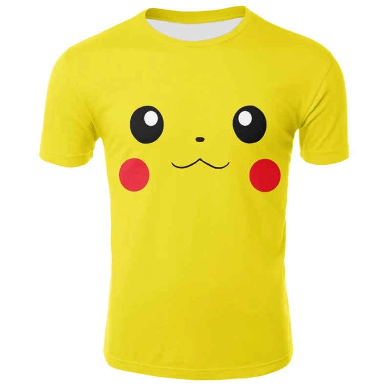Harajuku Pokemon Pikachu 3DT Shirt Men's and Women's T-Shirt Summer Hip-Hop Cartoon Clothes Cute Clothes Drop Ship
Harajuku Pokemon Pikachu 3DT Shirt Men's and Women's T-Shirt Summer Hip-Hop Cartoon Clothes Cute Clothes Drop Ship