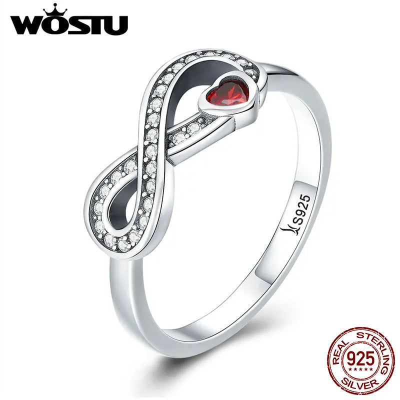 WOSTU 2019 Fashion 100% 925 Sterling Silver Infinity Forever Love Finger Ring for Women Wedding Engagement Jewelry Gift BKR415
WOSTU 2019 Fashion 100% 925 Sterling Silver Infinity Forever Love Finger Ring for Women Wedding Engagement Jewelry Gift BKR415