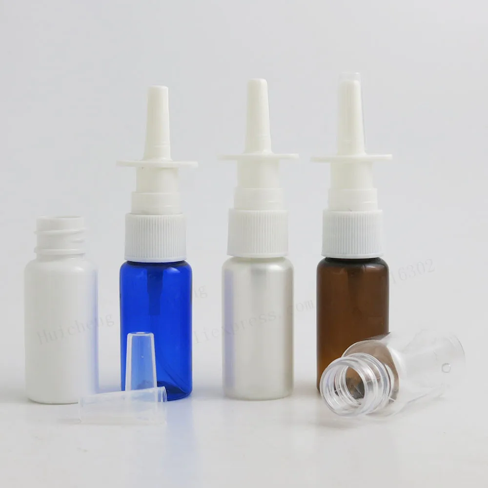 100 X 15ml White blue amber clear Plastic Nasal Sprayer Pump Bottle 15cc Clear PET Nasal Bottle 15ml Nasal Mist Sprayer Bottle
100 X 15ml White blue amber clear Plastic Nasal Sprayer Pump Bottle 15cc Clear PET Nasal Bottle 15ml Nasal Mist Sprayer Bottle