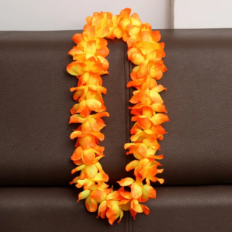 1 Pcs Hawaiian Flower leis Garland Necklace Pool Party Fancy Dress Hawaii Beach Fun Flowers DIY Party event Decoration Wreath
1 Pcs Hawaiian Flower leis Garland Necklace Pool Party Fancy Dress Hawaii Beach Fun Flowers DIY Party event Decoration Wreath