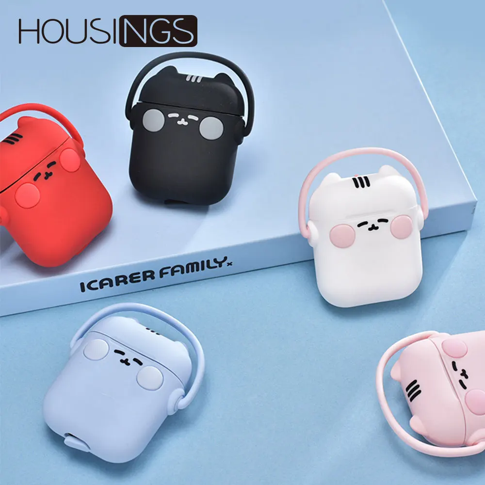 Cartoon Wireless Bluetooth Earphone Case For Apple AirPods Soft Silicone Charging Headphones Cases For Airpods Protective Cover
Cartoon Wireless Bluetooth Earphone Case For Apple AirPods Soft Silicone Charging Headphones Cases For Airpods Protective Cover