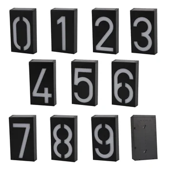 Linkax Solar Powered 6 LED Number Light Bulb Illumination Doorplate Lamp Lights With Battery LED Wall Lighting
Linkax Solar Powered 6 LED Number Light Bulb Illumination Doorplate Lamp Lights With Battery LED Wall Lighting