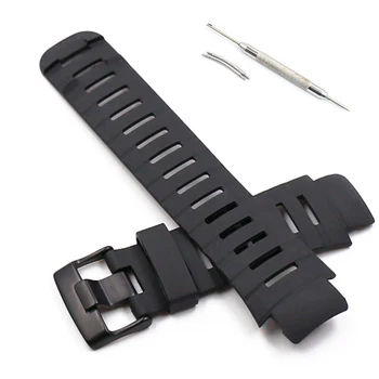 Sport Silicone Watch Band For Suunto X-lander men's watchband lug end waterproof rubber sport straps with stainless steel buckle
Sport Silicone Watch Band For Suunto X-lander men's watchband lug end waterproof rubber sport straps with stainless steel buckle