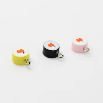Yamily 10pcs/15mm resin simulation sushi charms Pendants for DIY decoration bracelets necklace earring key chain Jewelry Making
Yamily 10pcs/15mm resin simulation sushi charms Pendants for DIY decoration bracelets necklace earring key chain Jewelry Making