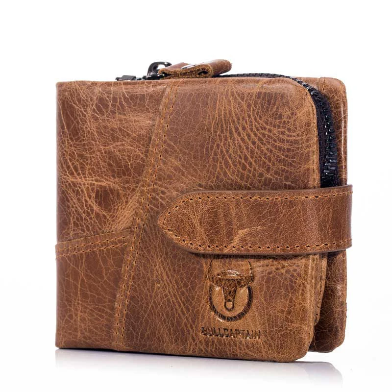 Brand Vintage Genuine Leather Trifold Wallet Men Short Hasp Wallet Zipper male Wallets Card Holder Money BAG Coin Purse bags 
Brand Vintage Genuine Leather Trifold Wallet Men Short Hasp Wallet Zipper male Wallets Card Holder Money BAG Coin Purse bags