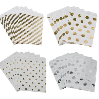 WEIGAO 25Pcs Gold Dot Striped Star Gift Bag Paper Bags for Kids Birthday Party Decoration Dessert Candy Bar Bag Snack Cookie Bag
WEIGAO 25Pcs Gold Dot Striped Star Gift Bag Paper Bags for Kids Birthday Party Decoration Dessert Candy Bar Bag Snack Cookie Bag