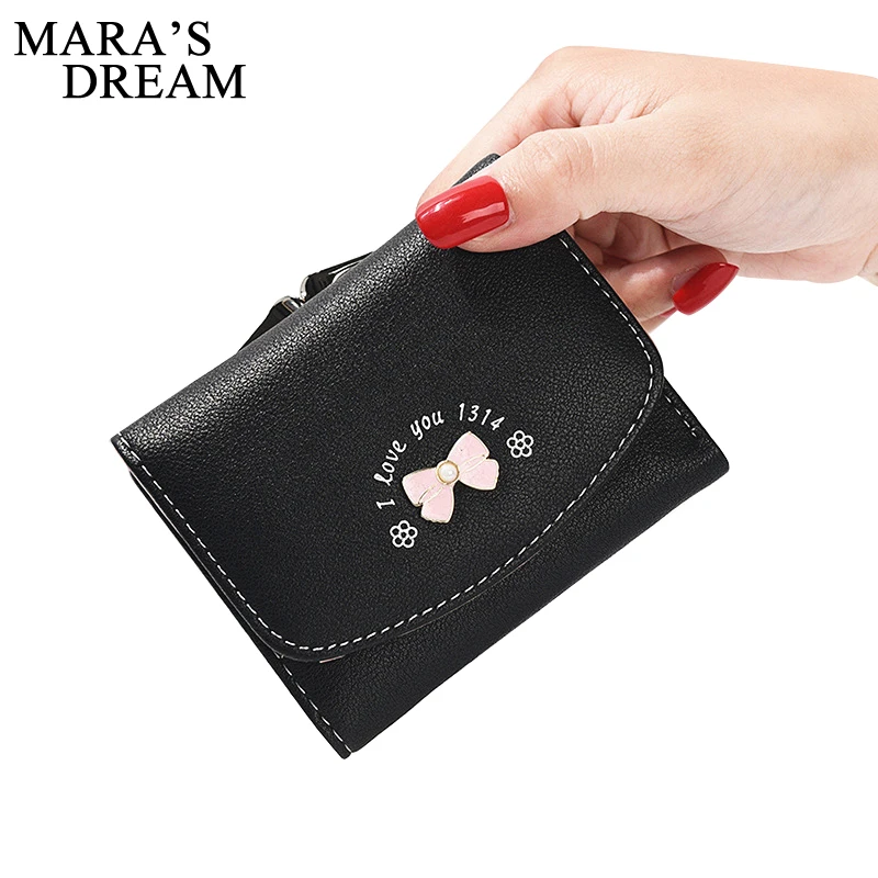 Mara's Dream Fashion Candy Color Women Wallet Short Female Bow Change Mini Coin Purses Card Holder Lovely Girls Portable Wallets
Mara's Dream Fashion Candy Color Women Wallet Short Female Bow Change Mini Coin Purses Card Holder Lovely Girls Portable Wallets