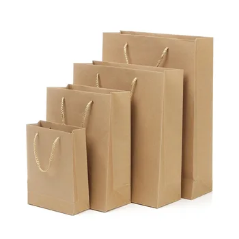 5 Size kraft paper Gift Bag With Handle Wedding Birthday Party Gift Christmas New Year Shopping Package Bags 200pcs/Lot
5 Size kraft paper Gift Bag With Handle Wedding Birthday Party Gift Christmas New Year Shopping Package Bags 200pcs/Lot