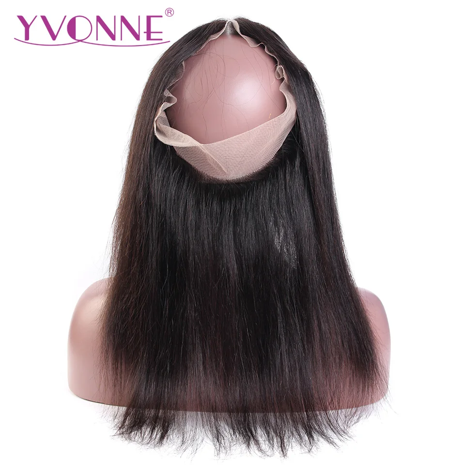 YVONNE Transparent 360 Lace Frontal Closure With Adjustment Straight Brazilian Virgin Human Hair Lace Frontal Natural Color
YVONNE Transparent 360 Lace Frontal Closure With Adjustment Straight Brazilian Virgin Human Hair Lace Frontal Natural Color