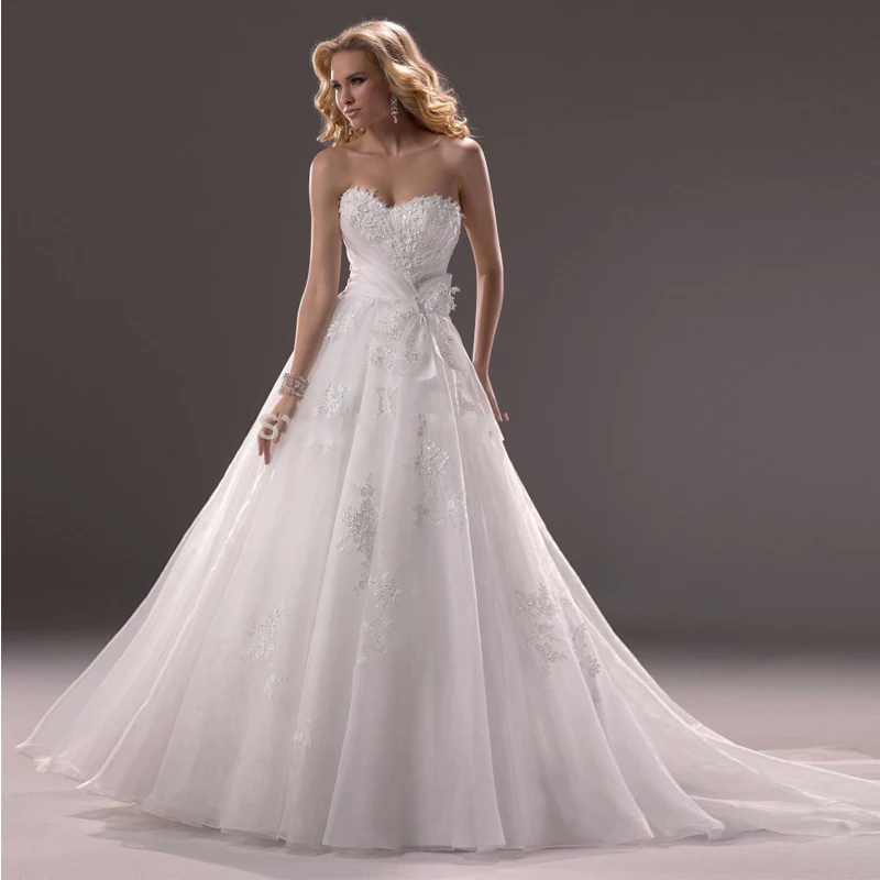 Robe De Mariage Hot sale New Arrival wedding dress 2019 Lace applique wedding dresses chiffon strapless vestidos de novia
Robe De Mariage Hot sale New Arrival wedding dress 2019 Lace applique wedding dresses chiffon strapless vestidos de novia