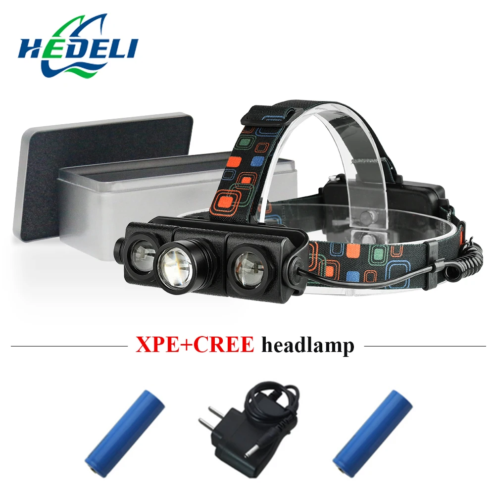 lampe frontale high power headlamp flashlight xml t6 zoom led headlamp 18650waterproof head torch farol bike headlight Hoofdlamp
lampe frontale high power headlamp flashlight xml t6 zoom led headlamp 18650waterproof head torch farol bike headlight Hoofdlamp