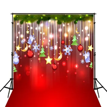 Red Light Stars Moon Snowflake Christmas Decorations backdrop Vinyl cloth Computer printed wall photography studio background
Red Light Stars Moon Snowflake Christmas Decorations backdrop Vinyl cloth Computer printed wall photography studio background