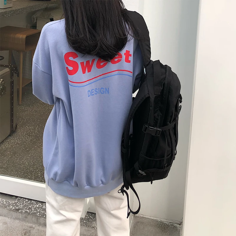 Women's Sweatshirts Harajuku Thick Ulzzang Ins Chic Lazy Casual Letter Print Sweatshirt Female Vintage Kawaii Jumper For Women
Women's Sweatshirts Harajuku Thick Ulzzang Ins Chic Lazy Casual Letter Print Sweatshirt Female Vintage Kawaii Jumper For Women