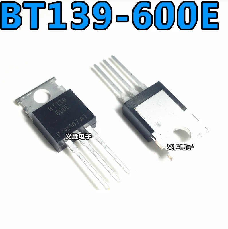 

10PCS BT139-600E TO220 BT139-600 TO-220 BT139 new and original Two-way thyristor 16A 600V
