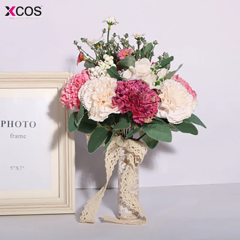 2019 Bridal Bouquet European chaise longue roses, fake flowers, home decoration, emulation, wedding bouquet
2019 Bridal Bouquet European chaise longue roses, fake flowers, home decoration, emulation, wedding bouquet
