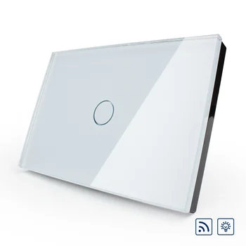 Livolo Smart Remote Switch, US&AU Standard, VL-C301DR-81, Crystal Glass Panel, Wall Light Wireless Remote Dimmer Switch for LED
Livolo Smart Remote Switch, US&AU Standard, VL-C301DR-81, Crystal Glass Panel, Wall Light Wireless Remote Dimmer Switch for LED