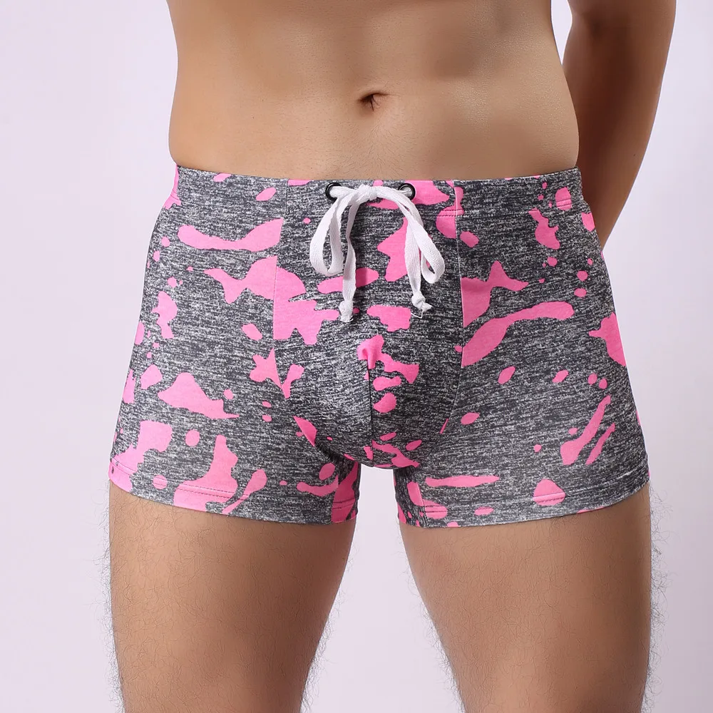 2018 Swimwear Men Briefs Sexy Camouflage Swimming Suit For Men Trunks Beach Wear Bathing Suit Surfing Pants Brand Boxer Shorts (17)