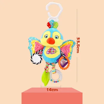 Baby Plush Toys Animals Bells Bed Stroller Hanging Toy Soft Comforting Dolls NSV775
Baby Plush Toys Animals Bells Bed Stroller Hanging Toy Soft Comforting Dolls NSV775