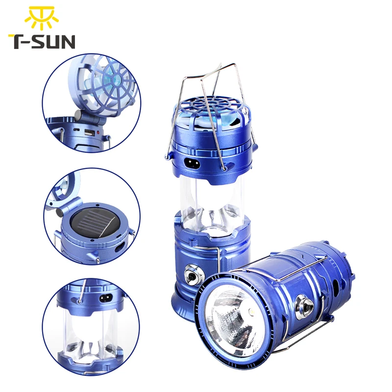 T-SUNRISE Outdoor Portable Lighting Multifunctional Camping Light Mini Fan Rechargeable Lamp Flashlight Solar Camping Lantern
T-SUNRISE Outdoor Portable Lighting Multifunctional Camping Light Mini Fan Rechargeable Lamp Flashlight Solar Camping Lantern