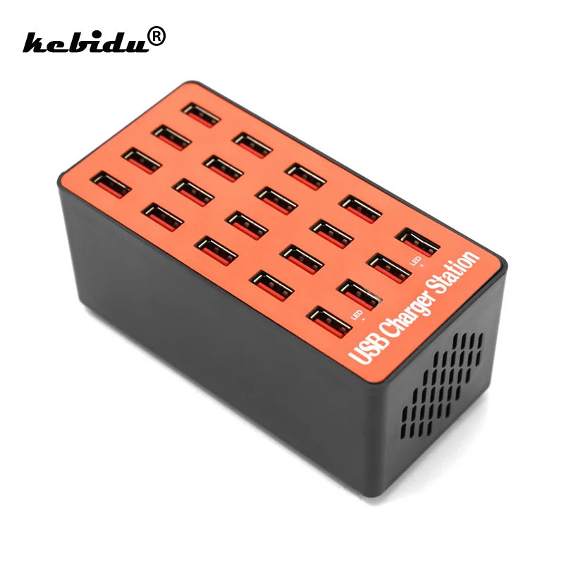 kebidu USB Smart Charger 20 Ports USB Hub Fast Charging Station Power Adapter Universal for iPhone 8 Plus X iPad Samsung Huawei
kebidu USB Smart Charger 20 Ports USB Hub Fast Charging Station Power Adapter Universal for iPhone 8 Plus X iPad Samsung Huawei
