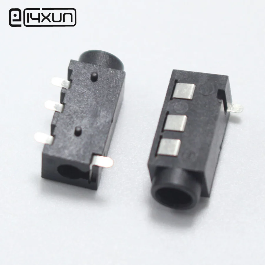 10PCS PJ-320D 3.5mm Headphone jack PJ-320D 4Pin Audio Socket SMD 3+1 Pin MP3 Accessories