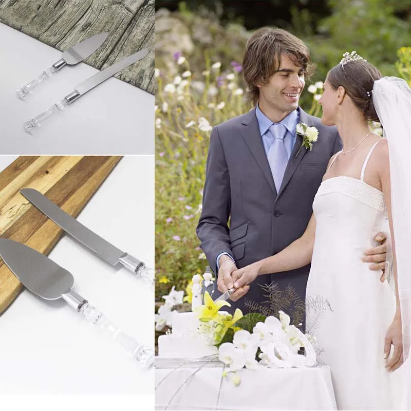 Stainless Steel Wedding Party Cake Knife Server Set Acrylic Clear Handle Pizza Shovel Pastry Cake Decorating Tools birthday
Stainless Steel Wedding Party Cake Knife Server Set Acrylic Clear Handle Pizza Shovel Pastry Cake Decorating Tools birthday