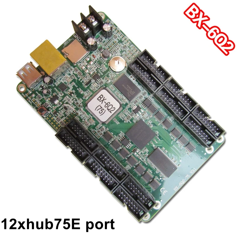 BX-6Q2 network+ USB full color led control card asynchronous rgb led lintel display controller 1024*192 for P3,p4,p2.5,p10,p8
BX-6Q2 network+ USB full color led control card asynchronous rgb led lintel display controller 1024*192 for P3,p4,p2.5,p10,p8
