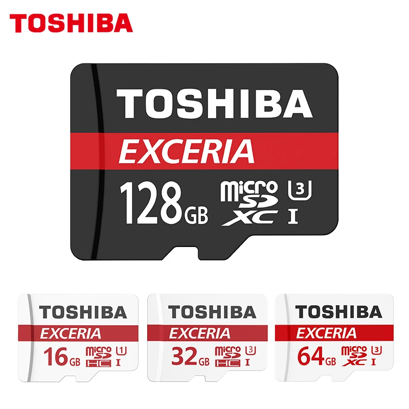 TOSHIBA 100% Original Memory Card 128GB 64GB 32GB UHS-3 Max Read Speed 90M/s 16GB micro sd card UHS-3 flash card Memory Microsd 
TOSHIBA 100% Original Memory Card 128GB 64GB 32GB UHS-3 Max Read Speed 90M/s 16GB micro sd card UHS-3 flash card Memory Microsd