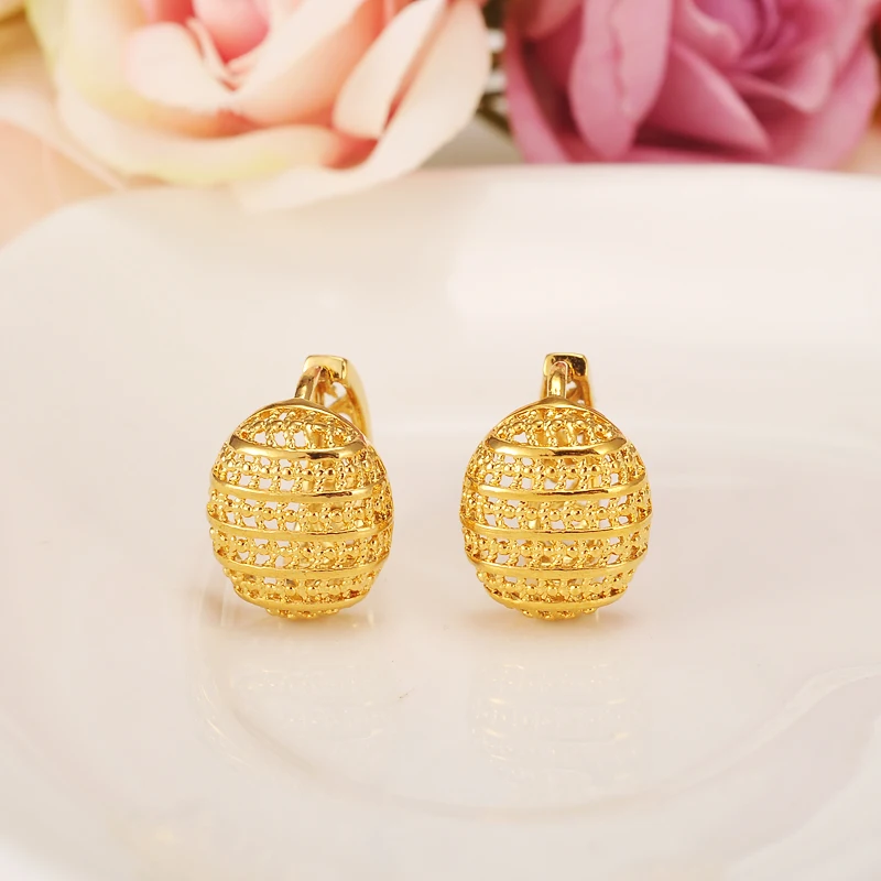 Bangrui1.5CM/Women Earrings Gold Color Stud Earring for Women African Earring Eritrea Ethiopian Jewelry/Nigeria/Kenya/Ghana
Bangrui1.5CM/Women Earrings Gold Color Stud Earring for Women African Earring Eritrea Ethiopian Jewelry/Nigeria/Kenya/Ghana