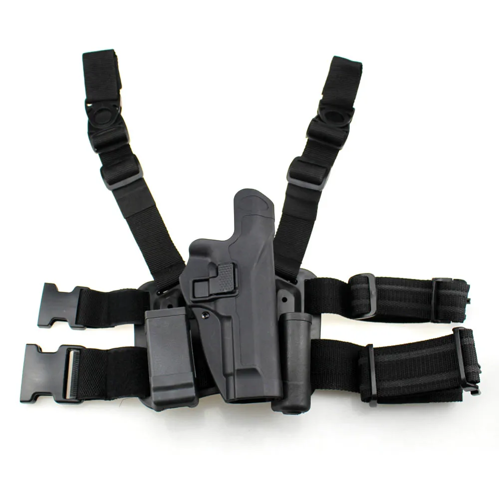 Tactical M92 Leg Holster Level 2 Right Hand Paddle Thigh Belt Drop Pistol Gun Holster w Magazine Torch Pouch for Beretta M9 M92
Tactical M92 Leg Holster Level 2 Right Hand Paddle Thigh Belt Drop Pistol Gun Holster w Magazine Torch Pouch for Beretta M9 M92