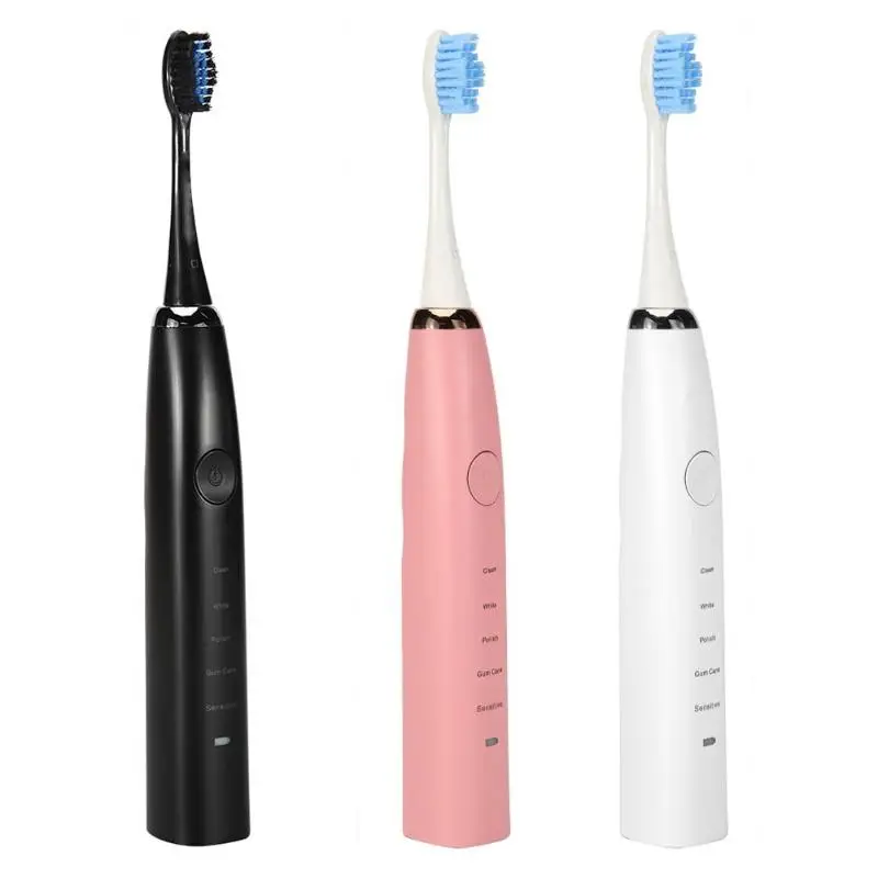 Electric Toothbrushes with replace brush head USB Rechargeable Toothbrush Adult Personal Teeth Care
Electric Toothbrushes with replace brush head USB Rechargeable Toothbrush Adult Personal Teeth Care