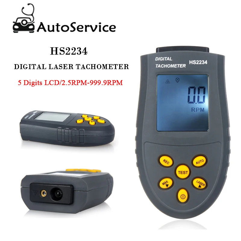 Mini Digital Laser Tachometer Non-contact Engine Motor Speed Meter Tester Gauge LCD RPM Automatic Measuring Instrument wholesal
Mini Digital Laser Tachometer Non-contact Engine Motor Speed Meter Tester Gauge LCD RPM Automatic Measuring Instrument wholesal