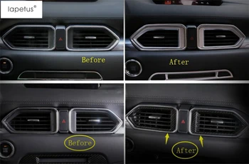 Lapetus Accessories Fit For Mazda CX-5 CX5 2017 - 2020 Central Middle Air Conditioning AC Outlet Vent Molding Cover Trim 2 Piece
Lapetus Accessories Fit For Mazda CX-5 CX5 2017 - 2020 Central Middle Air Conditioning AC Outlet Vent Molding Cover Trim 2 Piece