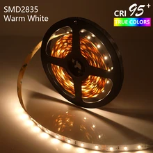 

VEENY LED Strip Light High Extended CRI 95 Neutral/Natural White 3000-3500K SMD2835 16.4ft/5m 300LEDs for Art Printing Paint