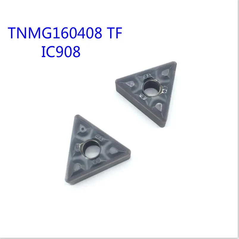 TNMG160408 TF IC907 / IC908 External Turning Tools Carbide insert TNMG 160408 Lathe cutter Tool Tokarnyy turning insert
TNMG160408 TF IC907 / IC908 External Turning Tools Carbide insert TNMG 160408 Lathe cutter Tool Tokarnyy turning insert