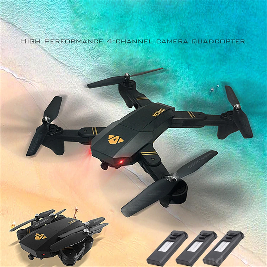 2.4G 4CH XS809HW RC Quadcopter Wifi FPV Foldable Selfie Drone 2MP 3 Battery Pro Remote Control Drop Shipping
2.4G 4CH XS809HW RC Quadcopter Wifi FPV Foldable Selfie Drone 2MP 3 Battery Pro Remote Control Drop Shipping