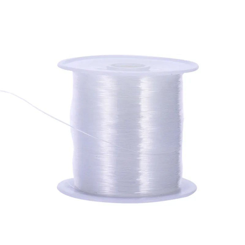 10m/Roll Transparent Diy Jewelry Craft Beading Thread Nylon Clear White Line Cord Wedding Shoes Clothing Materials Sewing Thread
10m/Roll Transparent Diy Jewelry Craft Beading Thread Nylon Clear White Line Cord Wedding Shoes Clothing Materials Sewing Thread