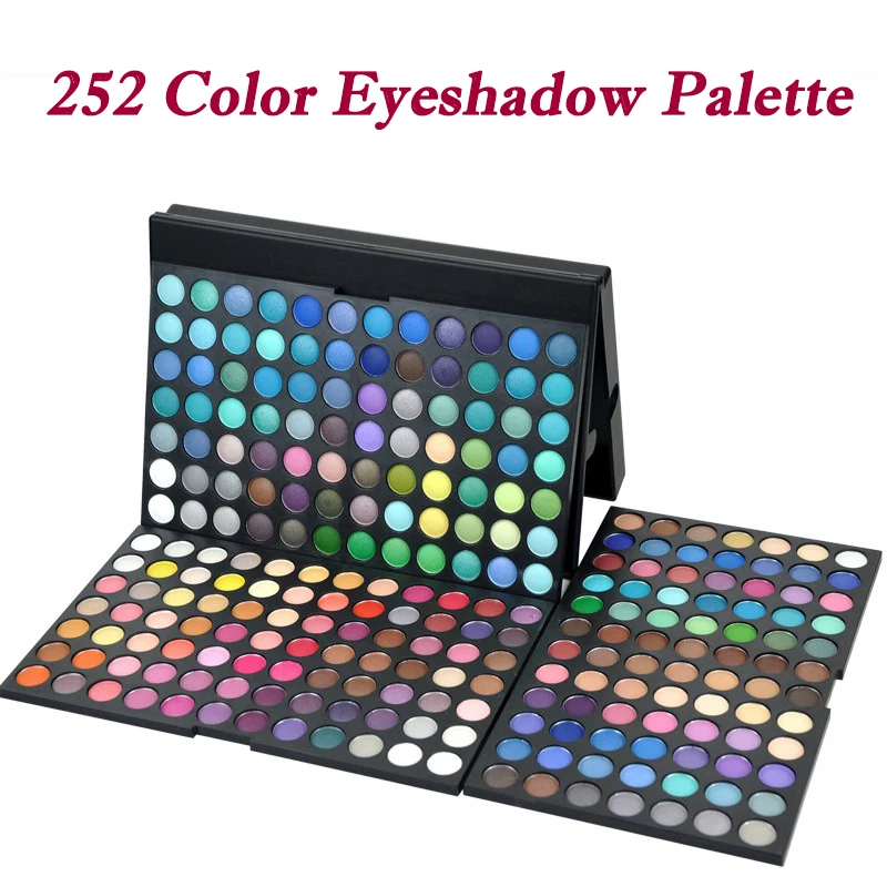 Free Shipping Professional 252 color Eyeshadow Palette Pigment Waterproof EyeShadow Palettes Women Makeup Cosmetic Makeup Eyes
Free Shipping Professional 252 color Eyeshadow Palette Pigment Waterproof EyeShadow Palettes Women Makeup Cosmetic Makeup Eyes