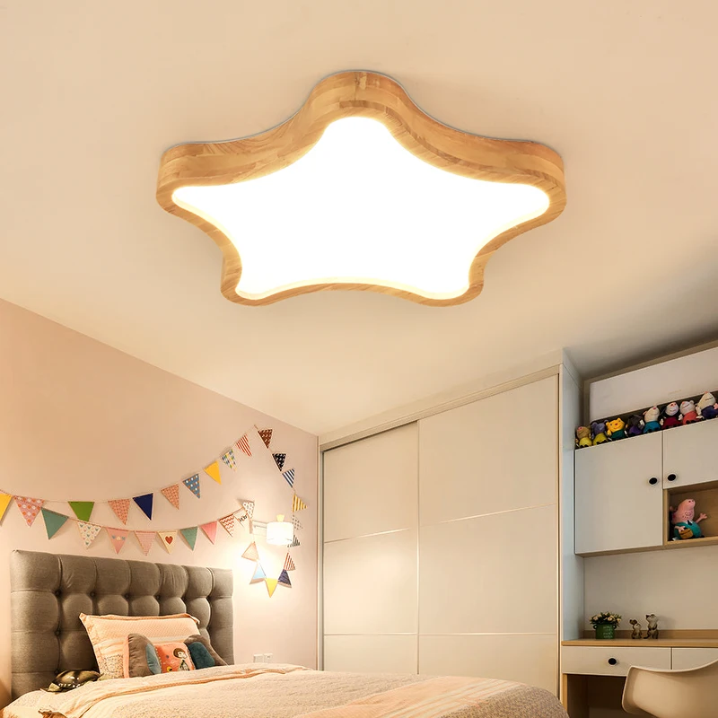 Japanese Style Light Fixtures Star Wood Living Room Kid Children's Room Bed Designs Acrylic Modern Kids Ceiling Lights Led Lamp
Japanese Style Light Fixtures Star Wood Living Room Kid Children's Room Bed Designs Acrylic Modern Kids Ceiling Lights Led Lamp