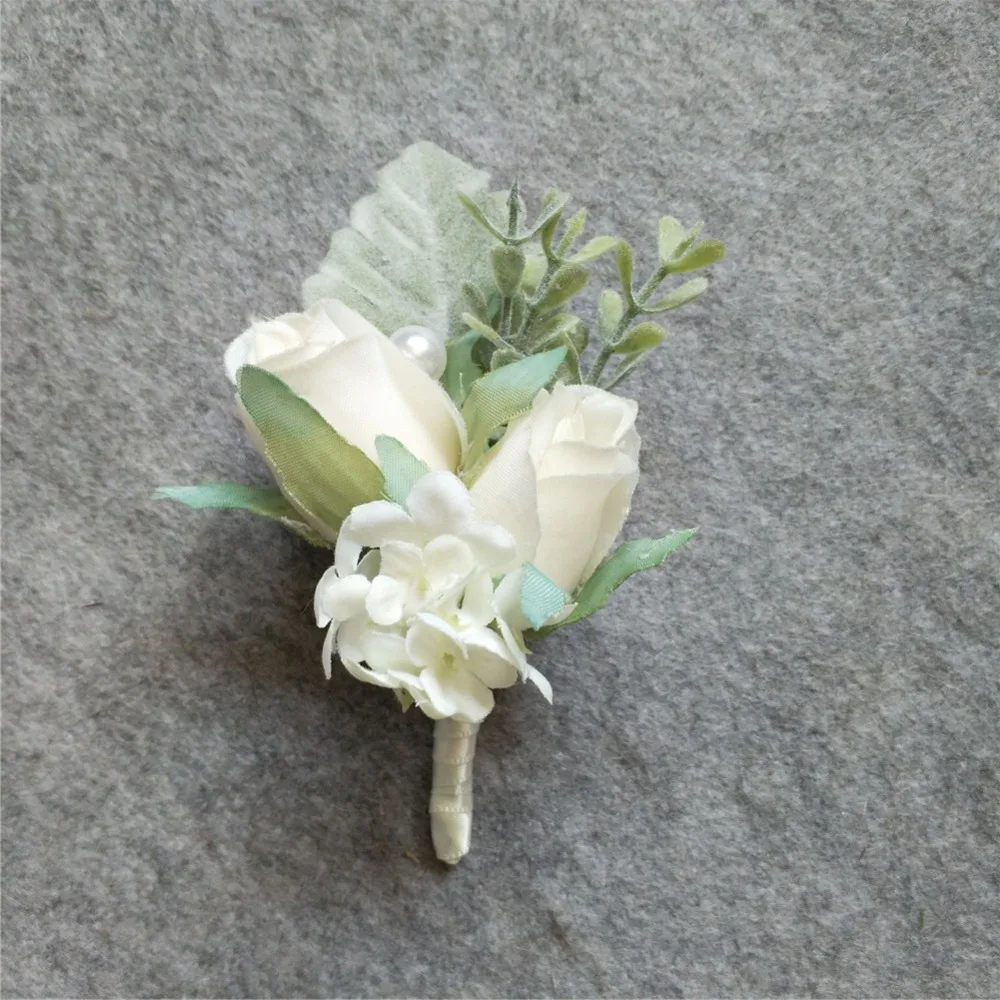 Artificial Silk Rose Ivory Pink Flower Groom Boutonniere Man Buttonholes Corsage Wedding Flowers Party Decoration
Artificial Silk Rose Ivory Pink Flower Groom Boutonniere Man Buttonholes Corsage Wedding Flowers Party Decoration