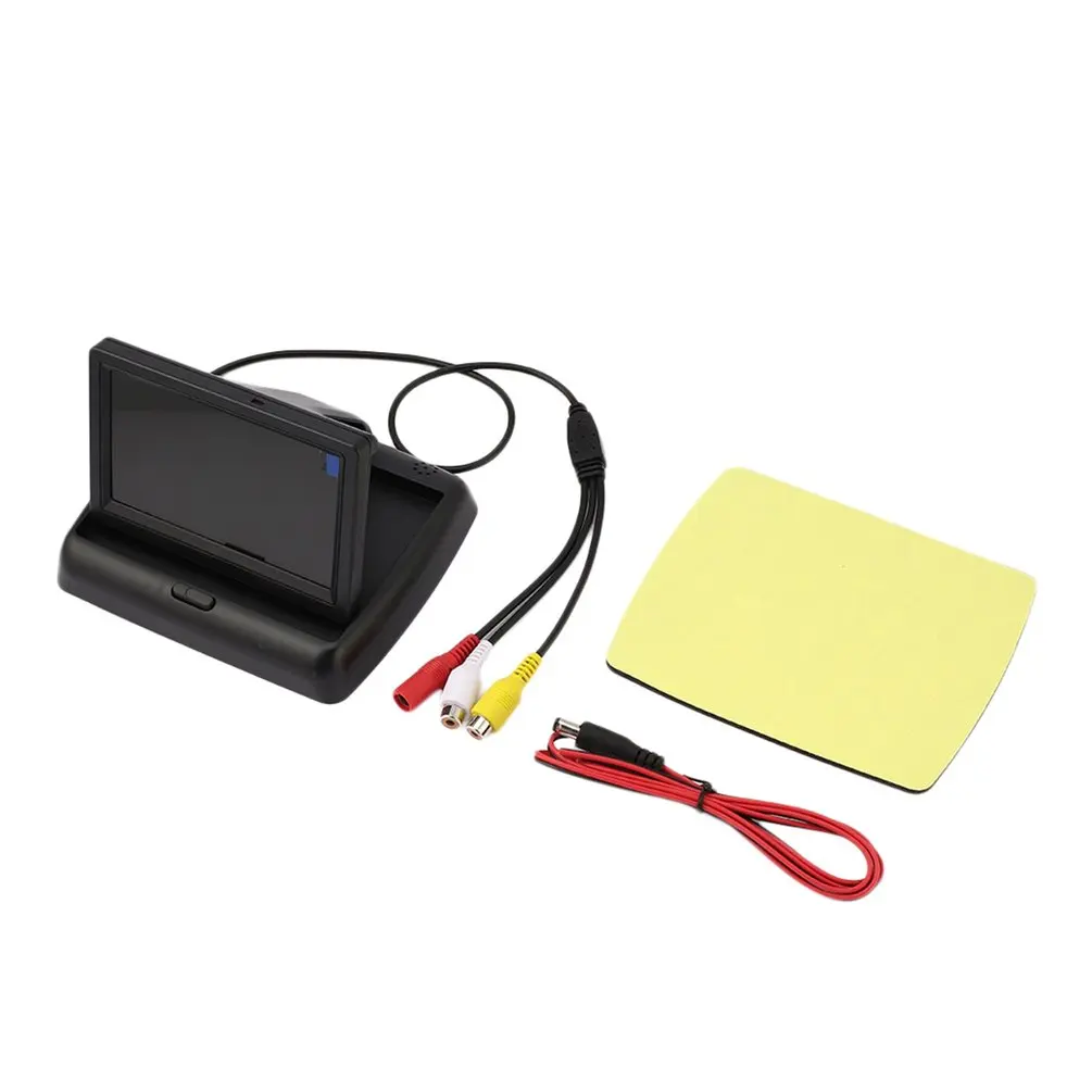 Auto LED Monitor Reversing Assistance Kit with Folding Display+Rear View Butterfly Camera Waterproof Car Backup Parking System
Auto LED Monitor Reversing Assistance Kit with Folding Display+Rear View Butterfly Camera Waterproof Car Backup Parking System