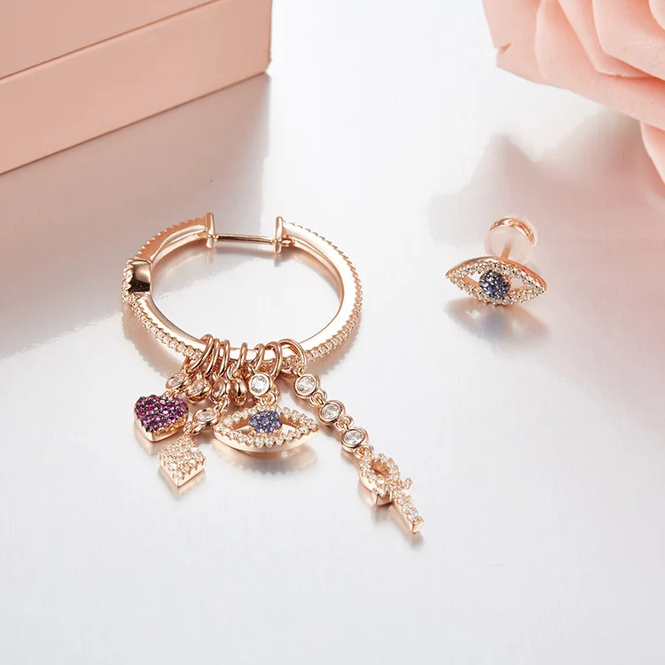 Heart Eye Moon multi lucky charms Earring solid 925 sterling silver Monaco Jewelry asymmetric earrings for women brithday gift
Heart Eye Moon multi lucky charms Earring solid 925 sterling silver Monaco Jewelry asymmetric earrings for women brithday gift