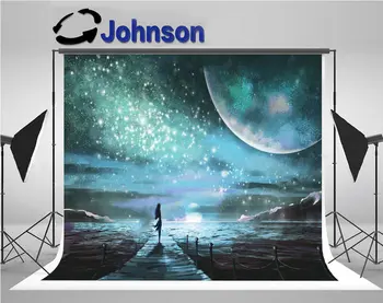 unknown planet full moon milky way stars girl sea space landscape backdrops Vinyl cloth Computer print wall background
unknown planet full moon milky way stars girl sea space landscape backdrops Vinyl cloth Computer print wall background
