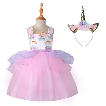 wholesale 2019 baby girl clothes unicorn mesh dress sleeveless Halloween Costume Children dress Kids Girls Gifts 3-8Y Vestidos
wholesale 2019 baby girl clothes unicorn mesh dress sleeveless Halloween Costume Children dress Kids Girls Gifts 3-8Y Vestidos