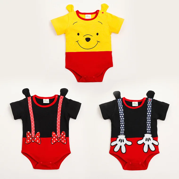 Children Little Bear Triangle Climbing Rompers Baby Short Sleeve Blommers Jumpsuit Cute Bow Tie Mouse Kids Animals Ear Clothes
Children Little Bear Triangle Climbing Rompers Baby Short Sleeve Blommers Jumpsuit Cute Bow Tie Mouse Kids Animals Ear Clothes