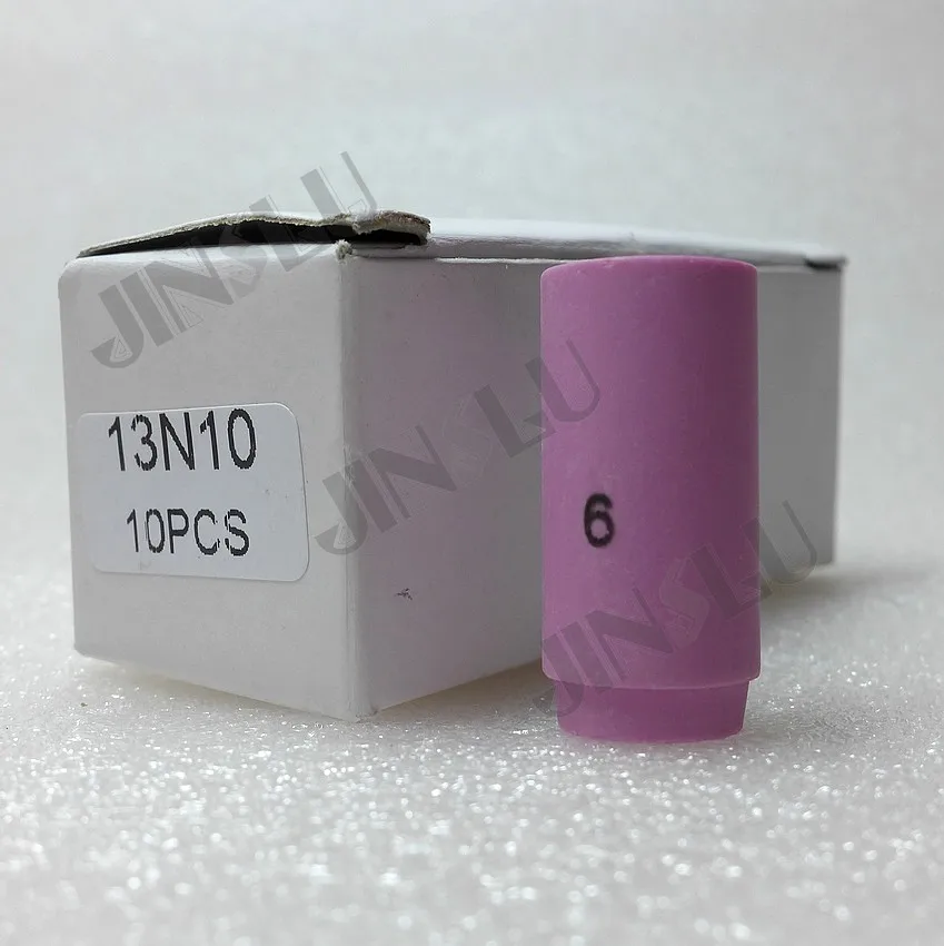 Free shipping 13N10 #6 TIG Alumina Nozzle Ceramic Cups Fit PTA SR DB WP-9 20 25 TIG Torch 10PK
Free shipping 13N10 #6 TIG Alumina Nozzle Ceramic Cups Fit PTA SR DB WP-9 20 25 TIG Torch 10PK
