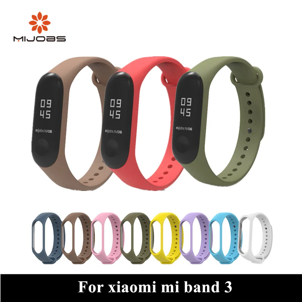 Mijobs Mi band 3 Silicone wrist strap Bracelet Strap Miband 3 Colorful Strap Wristband Smart Band mi band3 For Xiaomi Mi Band 3
Mijobs Mi band 3 Silicone wrist strap Bracelet Strap Miband 3 Colorful Strap Wristband Smart Band mi band3 For Xiaomi Mi Band 3