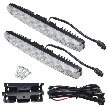 LED DRL Daytime Running Lights 12V Waterproof 5630 SMD 9 LEDs White For Car Auto Fog Light Work Driving Lamp Motorcycle Lighting
LED DRL Daytime Running Lights 12V Waterproof 5630 SMD 9 LEDs White For Car Auto Fog Light Work Driving Lamp Motorcycle Lighting