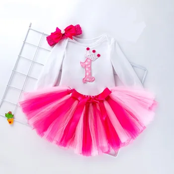 2019 Newborn Girls Long Sleeve Crown Bodysuits + Mesh Tutu Skirts Princess Party Baby's Sets Kids Infant Christening 3Pcs Suits
2019 Newborn Girls Long Sleeve Crown Bodysuits + Mesh Tutu Skirts Princess Party Baby's Sets Kids Infant Christening 3Pcs Suits